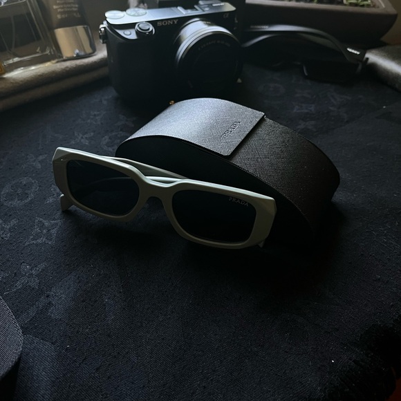 prada symbole sunglasses, personally used lightly and a favorite. - Picture 2 of 7